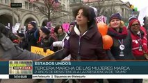 EE.UU.: marcha de mujeres contra la administración de Trump