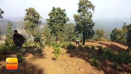 AK-47 के पहरे में पहुंची 'बच्चों की मुस्कान', 15 किमी तक सिर पर बोरे लेकर पहुंचे जवान