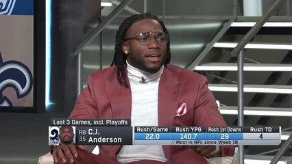 Jaylon Smith explains how hard it is to bring C.J. Anderson down
