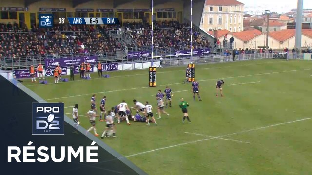 PRO D2 - Résumé Angoulême-Brive: 11-23 - J18 - Saison 2018/2019