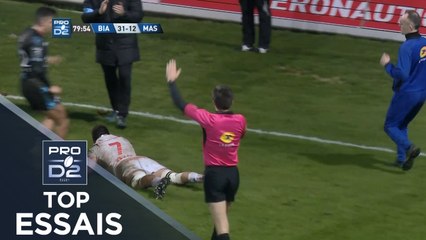 TOP Essais de la J18– PRO D2 – Saison 2018-2019