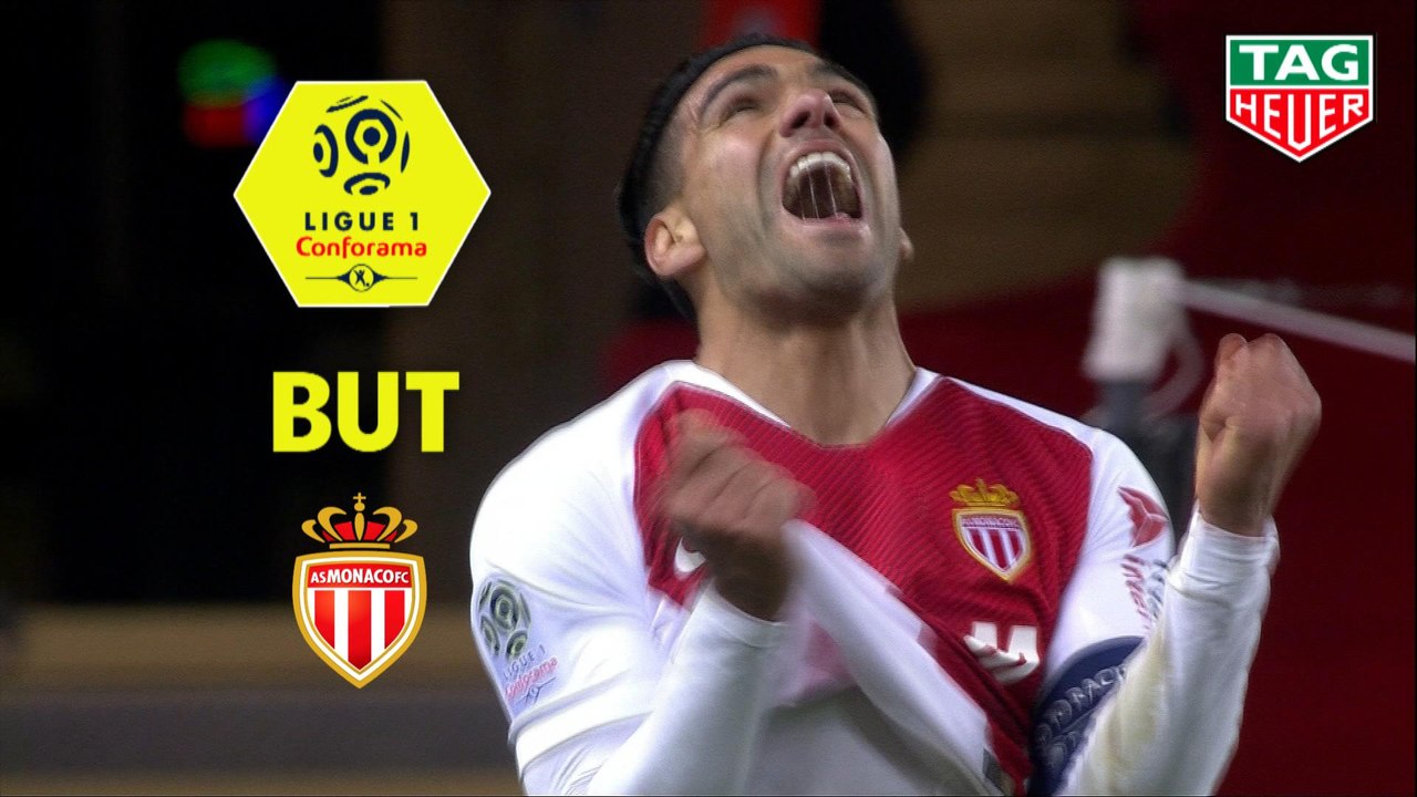But Radamel FALCAO (22ème) / AS Monaco - RC Strasbourg Alsace - (1-5) - (ASM-RCSA) / 2018-19