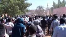 مظاهرات واعتصامات للمحتجين في مناطق متفرقة من السودان