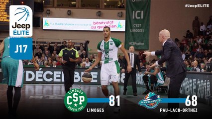 Jeep® ÉLITE : Limoges vs Pau-Lacq-Orthez (J17)