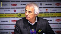 Angers SCO - FC Nantes : la réaction de Vahid Halilhodzic