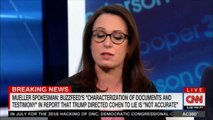 Maggie Haberman reacts to Breaking News Mueller spokesman: Buzzfeed's 