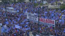 그리스 시민들, '북마케도니아' 국호 변경 반대 시위 / YTN