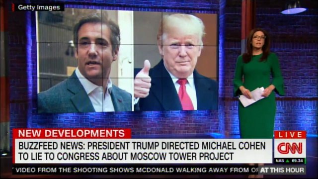 Buzzfeed News: President Trump directed Michael Cohen to lie to congress about Moscow Tower project. #Moscow #BuzzfeedNews #News #DonaldTrump #CNN #RussiaProbe