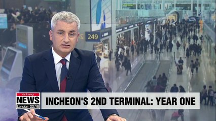 Incheon International Airport's Terminal 2 used by more than 19 mil. pax in first year