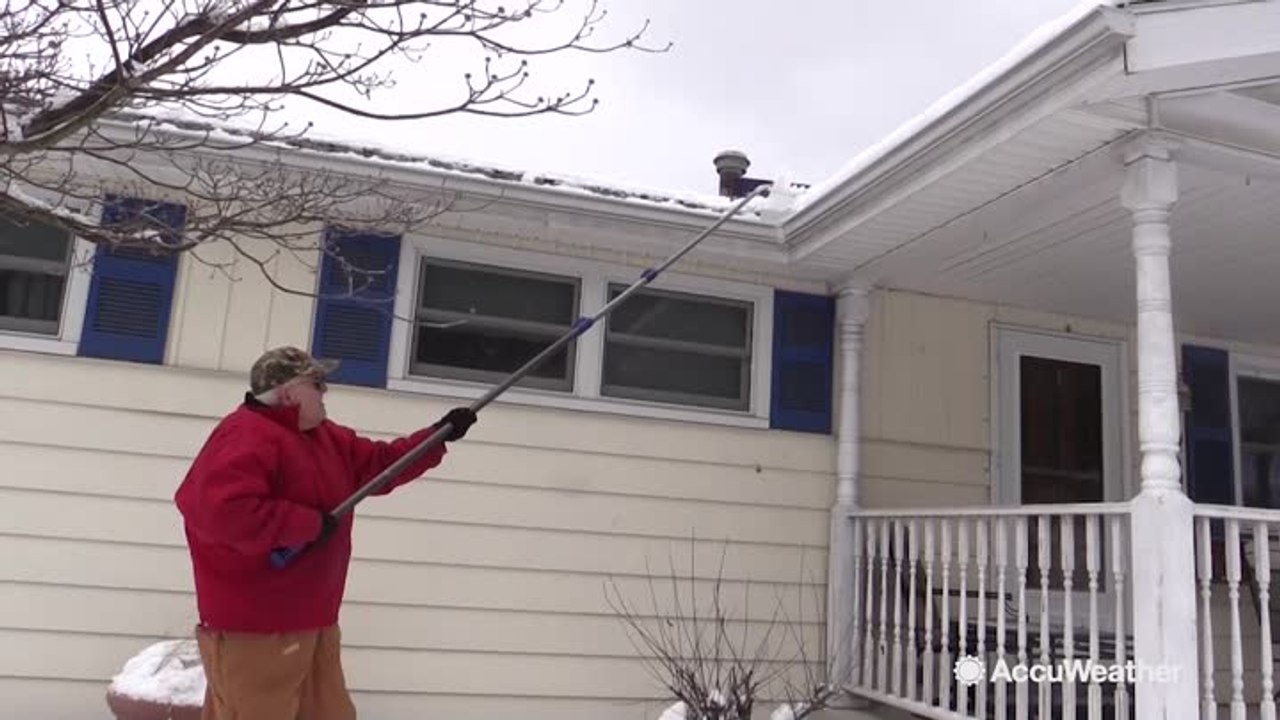 Cleanup begins after winter storm dumps substantial snow