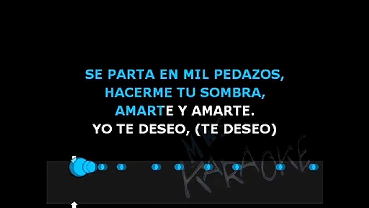 EL DESEO - Cachumba (karaoke)