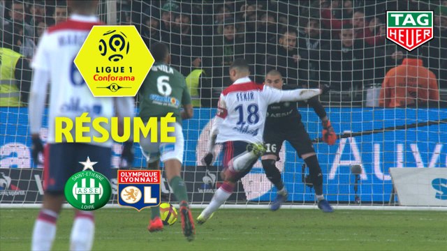 AS Saint-Etienne - Olympique Lyonnais (1-2) - Résumé - (ASSE-OL) / 2018-19