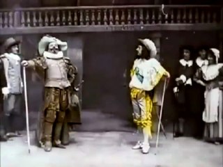 Cyrano de Bergerac (1900) - The 1st Movie w/ both Sound & Color - Clement Maurice | Edmond Rostand