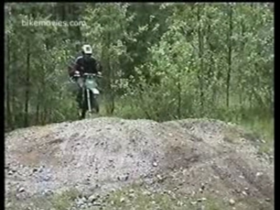Motocross - KX 80 Crash
