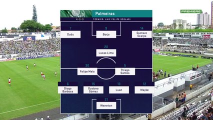 Red Bull Brasil x Palmeiras (Campeonato Paulista 2019 1ª rodada) 1° tempo