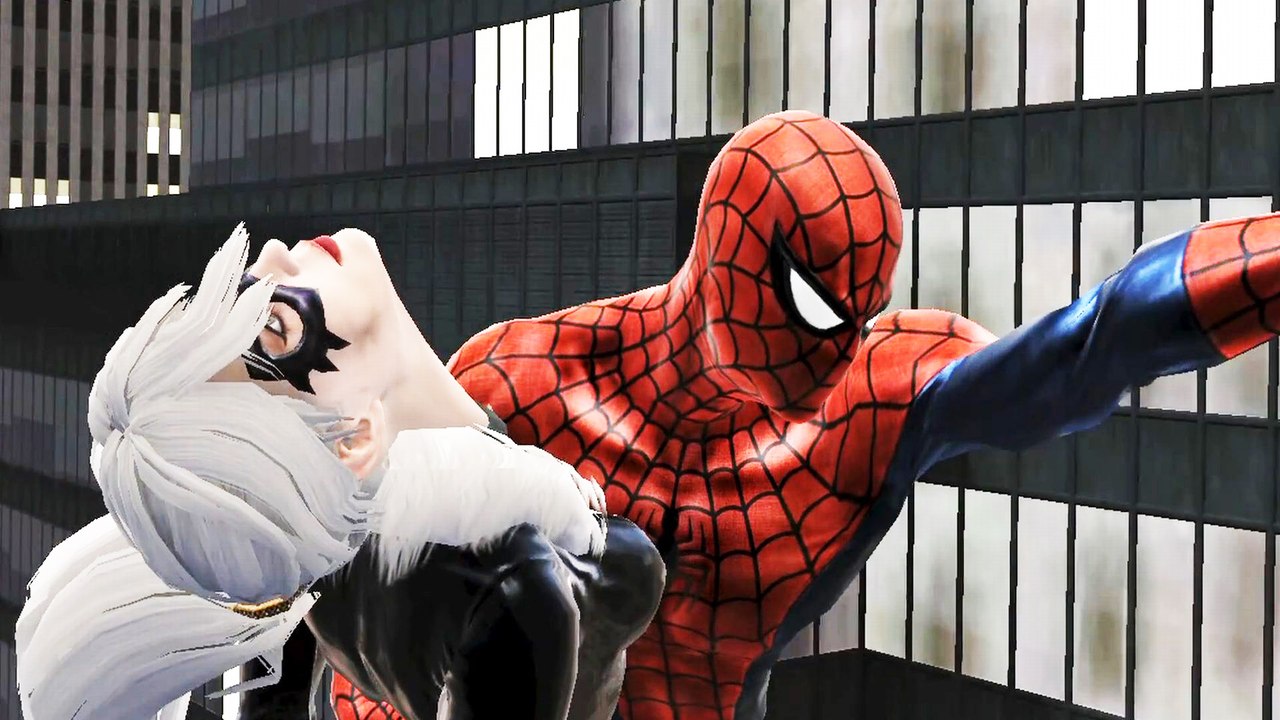 Spider-Man Web of Shadows - Evil Path (Xbox 360) Walkthrough part 4 - Black Cat's Problem