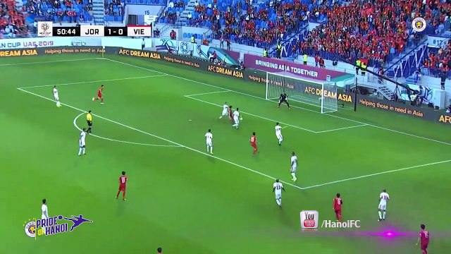 Thi đấu quả cảm trước Jordan, ĐTVN giành vé đầu tiên vào Tứ kết Asian Cup 2019 | HANOI FC