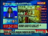 Women convicts sent out, 5 rooms given to Sasikala | Top Stories | 8 Straight