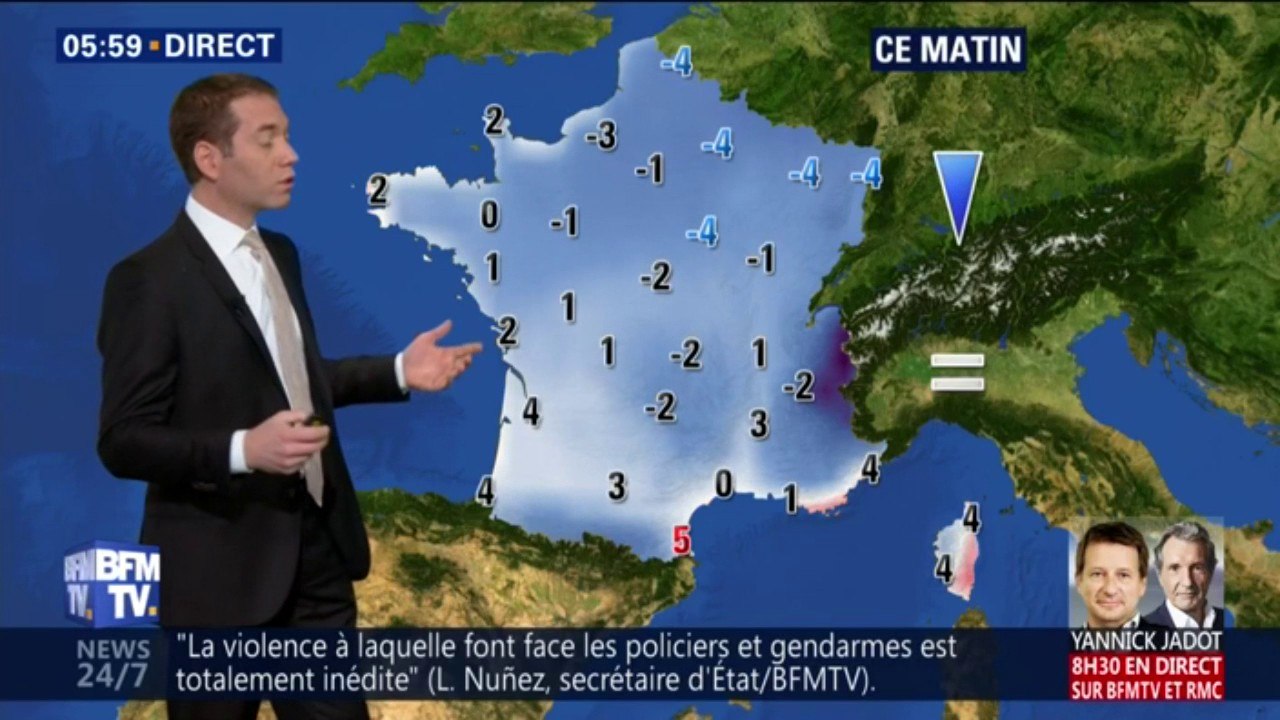 Il fera déjà très froid ce lundi avant l'arrivée de la neige demain