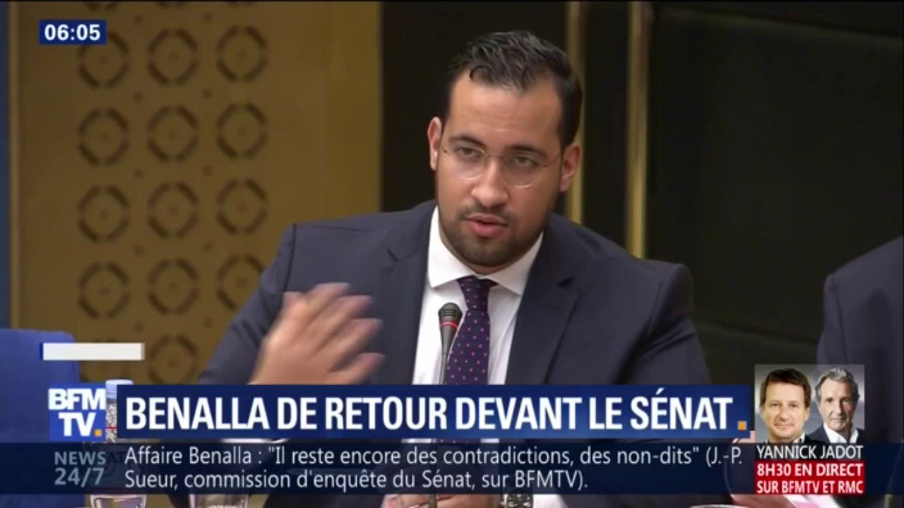 Pourquoi Alexandre Benalla est à nouveau auditionné au Sénat ce lundi