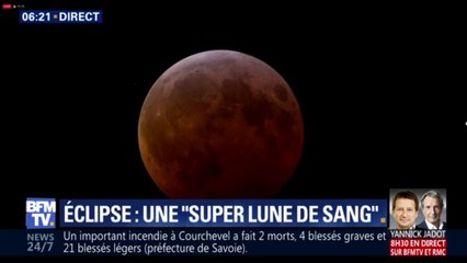 C'est le moment ! Regardez le ciel, vous apercevrez la "Super Lune de sang" 