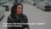 Sheryl Sandberg Gives Unconvincing Speech About Privacy