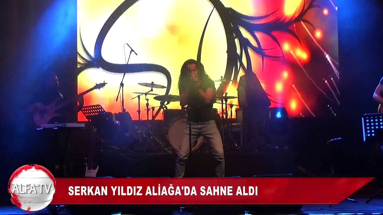 Serkan Yıldız Aliağa'da Sahne Aldı