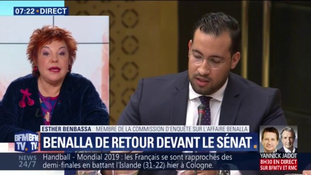 La sénatrice Esther Benbassa reconnaît qu'il sera difficile de poser des questions sur les passeports d'Alexandre Benalla