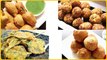 Quick & Easy Winter Snacks Recipes - Bhajiya & Pakoda/Pakora Recipes - Crispy Fritter Recipes