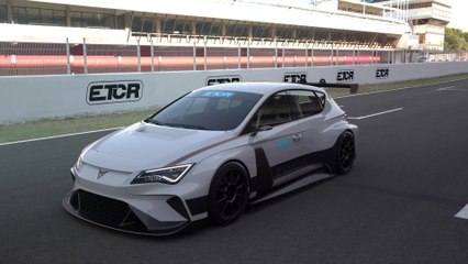 Der CUPRA e-Racer lässt die Hüllen fallen