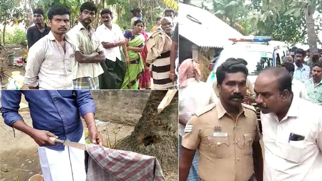 குடிகார மகனை கட்டையால் அடித்துக்கொன்ற தாய்- வீடியோ