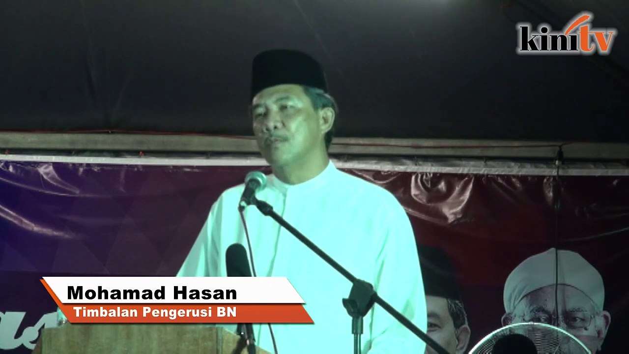 Dr M jadi wayang kulit, tukang karutnya DAP - Mat Hasan