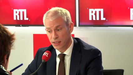 Franck Riester était invité de RTL, lundi 21 janvier 2019