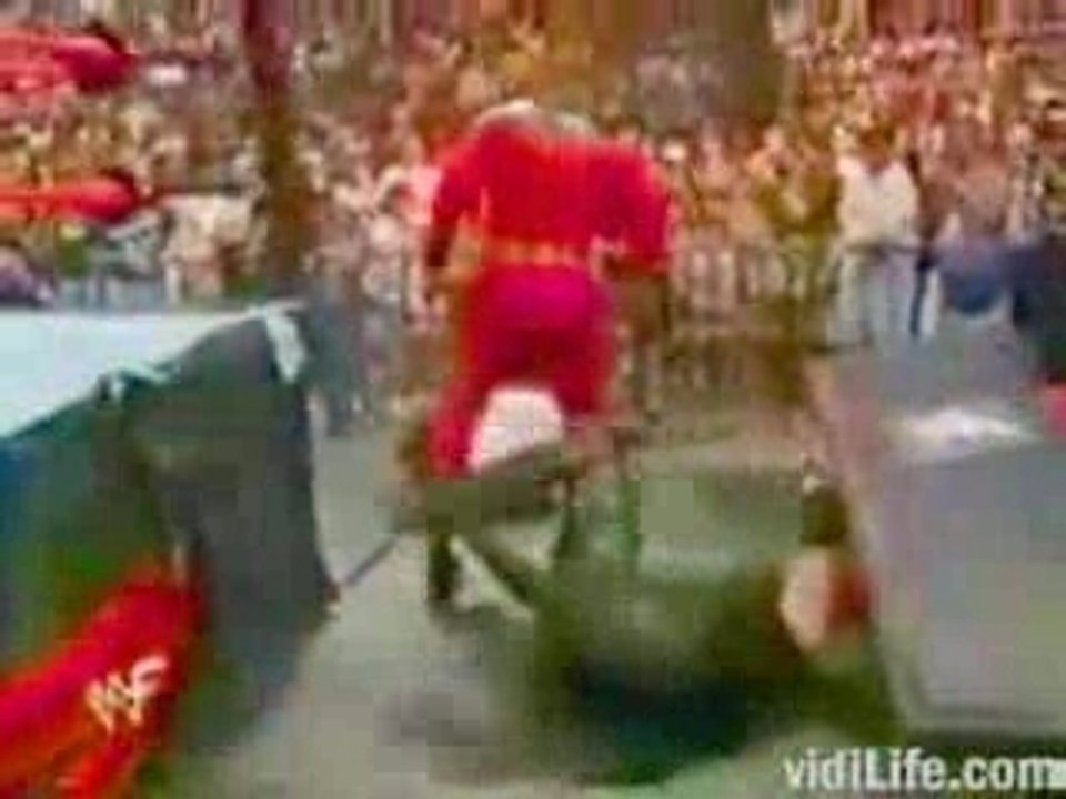 The Undertaker & Stone Cold vs Kane and Mankind