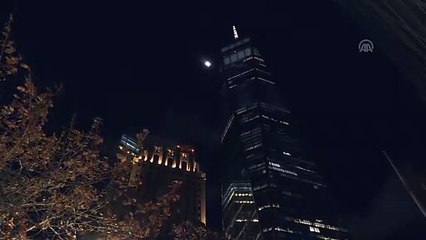 2019'un ilk ay tutulması - NEW YORK
