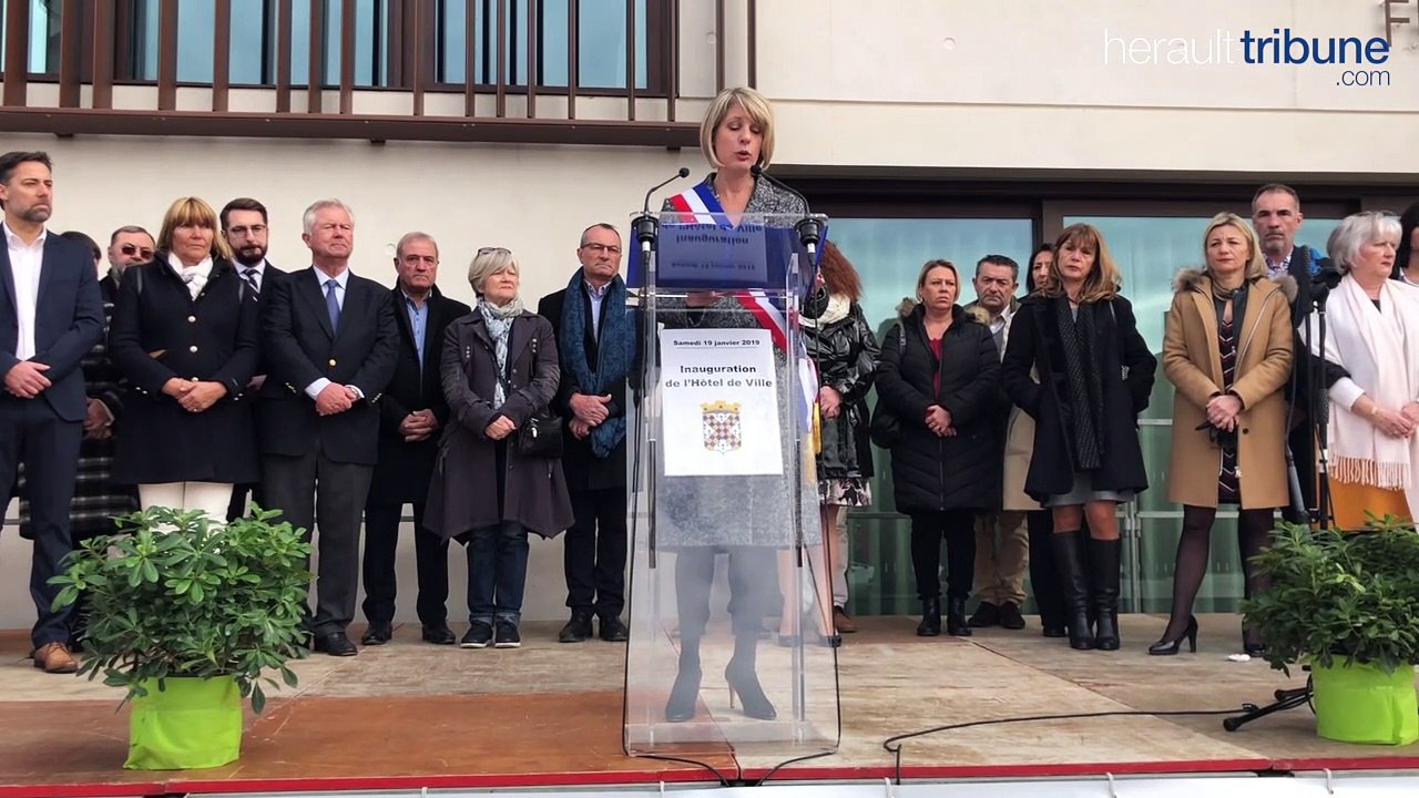 PORTIRAGNES - Franc succès de l'inauguration de la nouvelle mairie