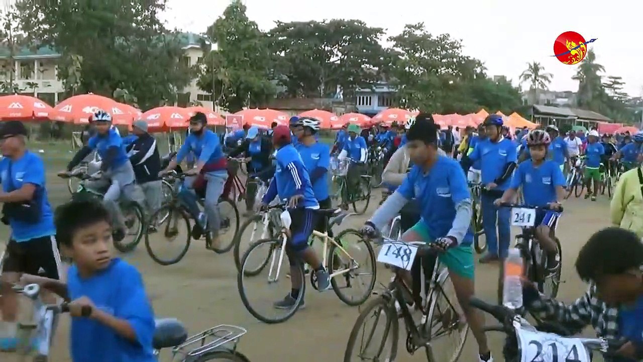 ၁၆ႏွစ္ေအာက္ စက္ဘီးစီးၿပိဳင္ပြဲႏွင့္ လူထုစက္ဘီးစီးပြဲ ျပည္တြင္ ျပဳလုပ္ (႐ုပ္/သံ)