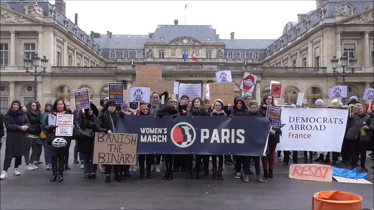 Women's Wave Paris: No More Excuses, Equal Rights Now!