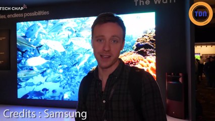 Voici "The Wall", la télévision de 219 pouces créée par Samsung !