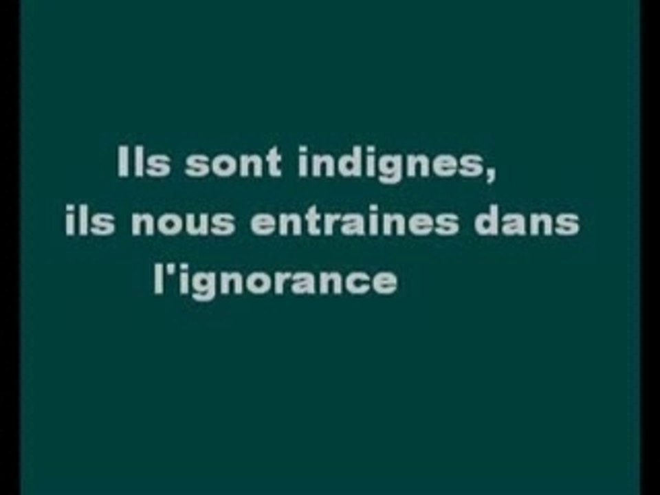 Peuple pas si stupide [clip musical]