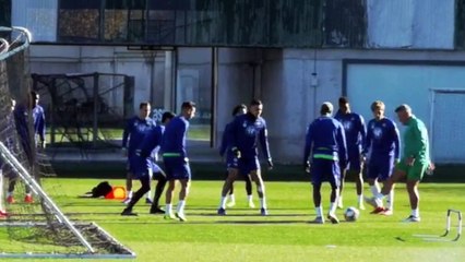 Entrenamiento del Real Betis (21/01/2019)