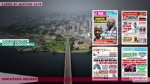 Le Titrologue du 21 Janvier 2019 : Amadou Gon à Korhogo, 