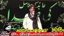 Zakir Ali Rashid Jhang 17th Muhram 1440(2018) Choti Behak Hafizabad