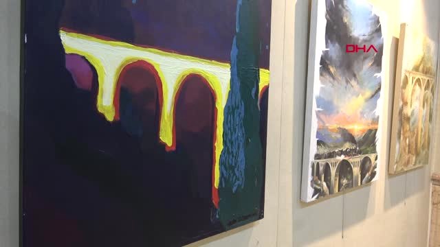 Adana 3'üncü Uluslararası Türk Dünyası Sanat Çalıştayı Resim Sergisi Açıldı