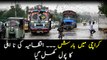 Heavy rain creates problem for citizens in Karachi