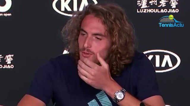 Open d'Australie 2019 - Stefanos Tsitsipas : Si j'ai un secret ? Je ne préfère pas le dire... si j'en ai un