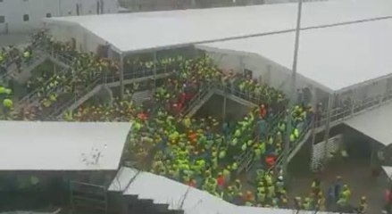 İşçiler o şirkete karşı ayaklandı