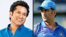 India vs Australia : M S Dhoni Resembles Sachin Tendulkar In Score | Oneindia Telugu