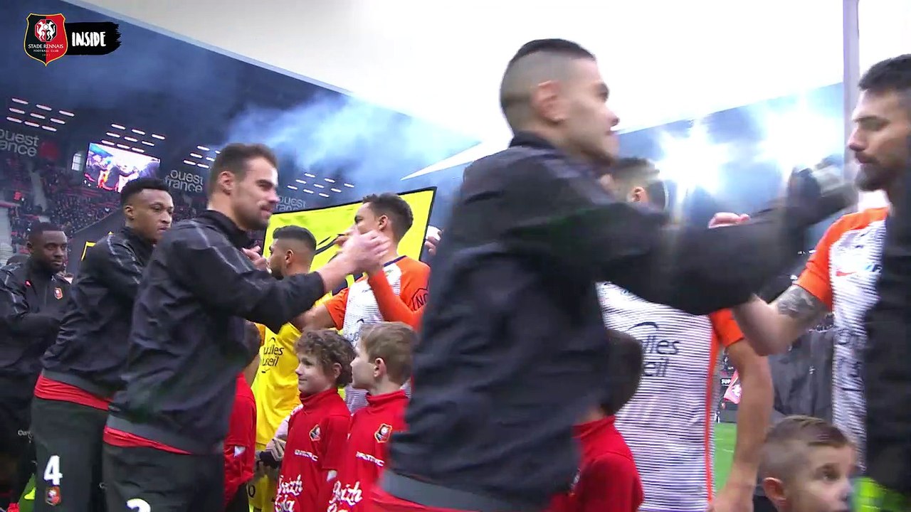 Inside J21. Stade Rennais F.C. / Montpellier