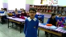 İlkokulu öğrencilerinden Mehmetçiğe moral klibi - UŞAK